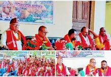 वृन्दावनमा शुभ दीपावली तथा छठ पर्वको शुभकामना आदान–प्रदान कार्यक्रम भव्य रूपमा सम्पन्न