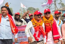 रौतहट–४ मा तारा छापको घरदैलो अभियान प्रभावशाली, वृन्दावनमा देखियो जनलहर