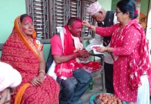 रौतहट–४ मा रामजी साहप्रति बढ्दो आकर्षण, चेतनगरको घरदैलोबाट वाम एकताको सन्देश