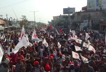 चन्द्रपुरमा तारा छापको ऐतिहासिक शक्ति प्रदर्शन, हजारौंको सहभागितासहित र्यालीले कायम गर्यो नयाँ रेकर्ड