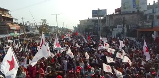 चन्द्रपुरमा तारा छापको ऐतिहासिक शक्ति प्रदर्शन, हजारौंको सहभागितासहित र्यालीले कायम गर्यो नयाँ रेकर्ड