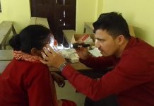 फतुवा विजयपुरको दुधियवामा नि:शुल्क आँखा शिविर सम्पन्न