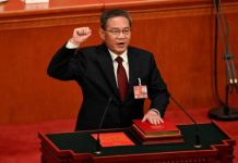 चिनियाँ प्रधानमन्त्री छ्याङ्ग ली नवनियुक्त प्रधानमन्त्री बालेनलाई पठायो बधाई तथा शुभकामना सन्देश