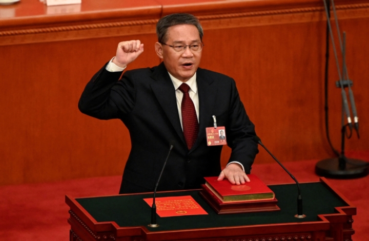 चिनियाँ प्रधानमन्त्री छ्याङ्ग ली नवनियुक्त प्रधानमन्त्री बालेनलाई पठायो बधाई तथा शुभकामना सन्देश