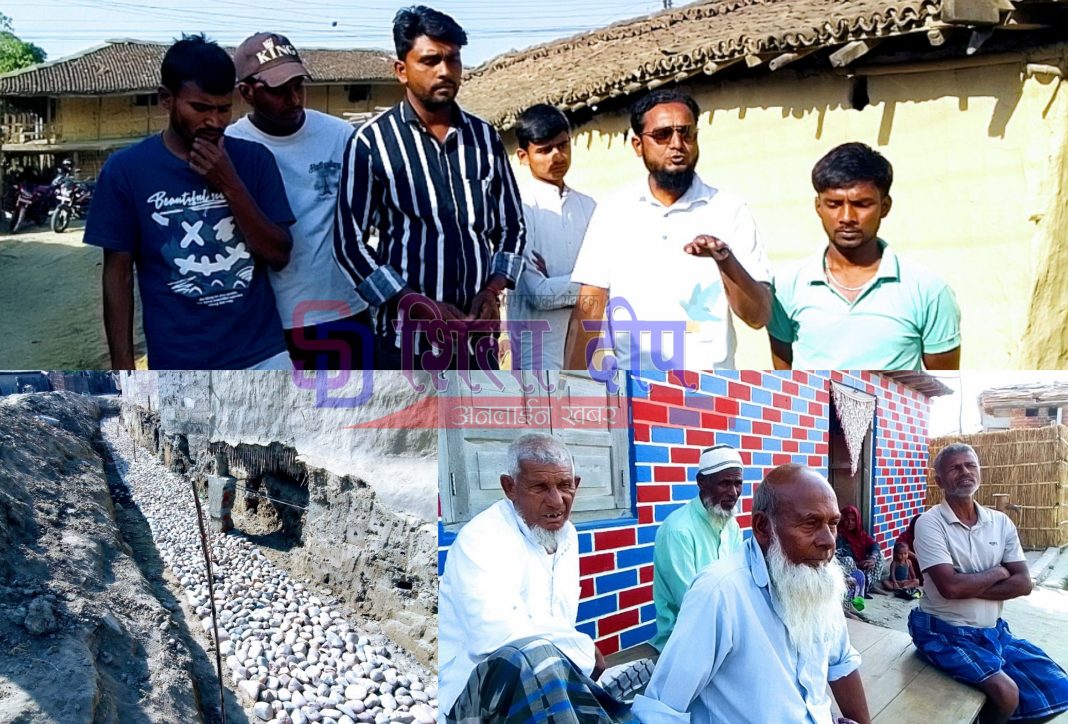 रौतहटको गुजरा–३ बलुवामा १८ लाखको नाला निर्माण कार्य तीव्र, स्थानीय खुसी