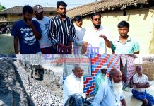 रौतहटको गुजरा–३ बलुवामा १८ लाखको नाला निर्माण कार्य तीव्र, स्थानीय खुसी