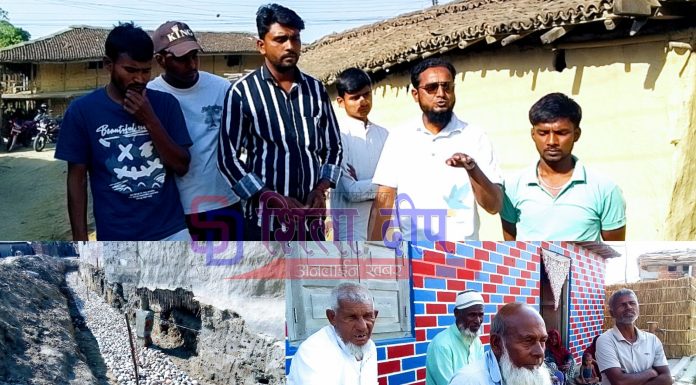 रौतहटको गुजरा–३ बलुवामा १८ लाखको नाला निर्माण कार्य तीव्र, स्थानीय खुसी